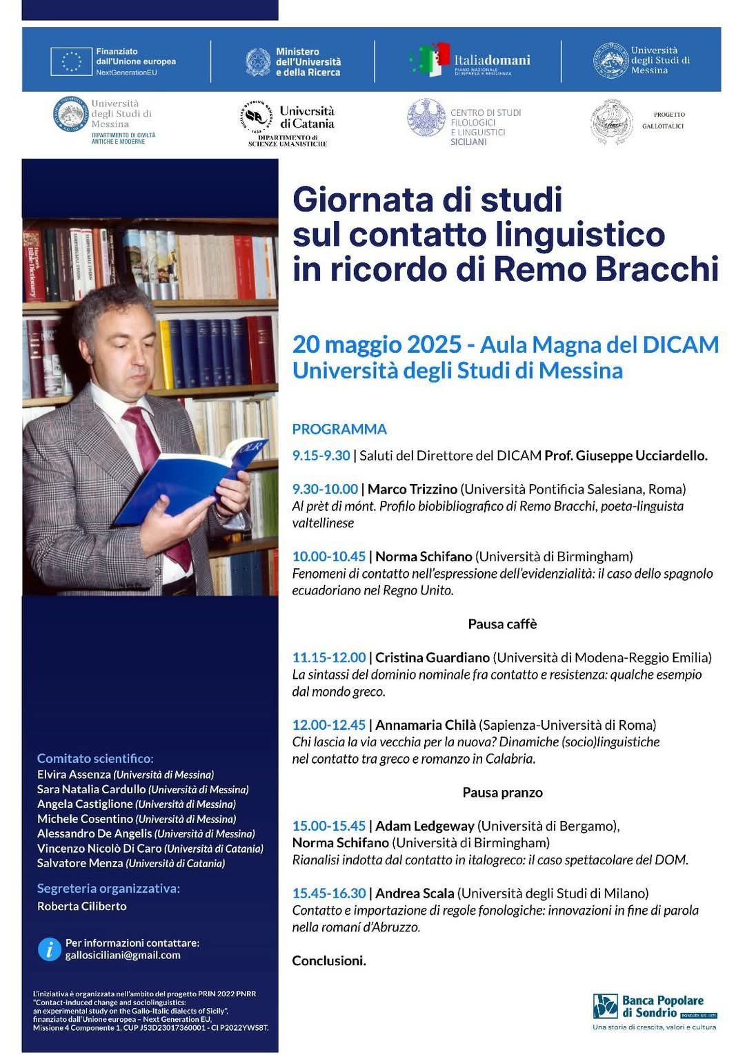 Giornata di studi sul contatto linguistico